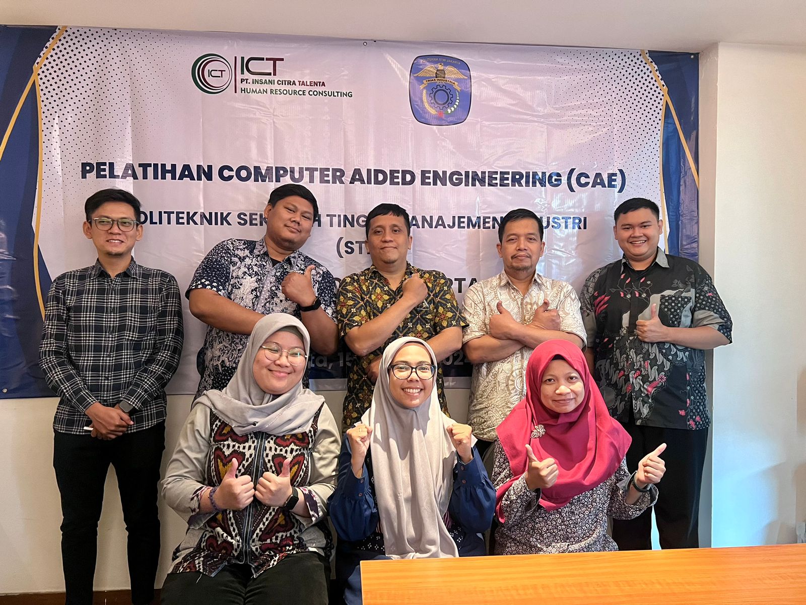 PT. Insani Citra Talenta Laksanakan Pelatihan Computer Aided Engineering (CAE) Bersama Politeknik STMI Jakarta
